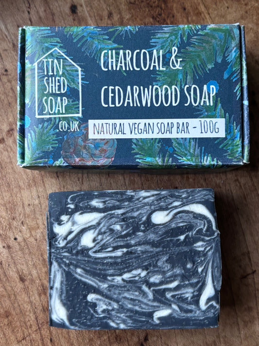 Charcoal & Cedarwood Soap